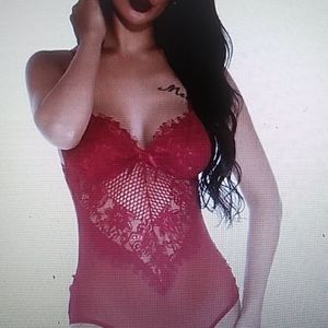 NEW! Red Bodysuit